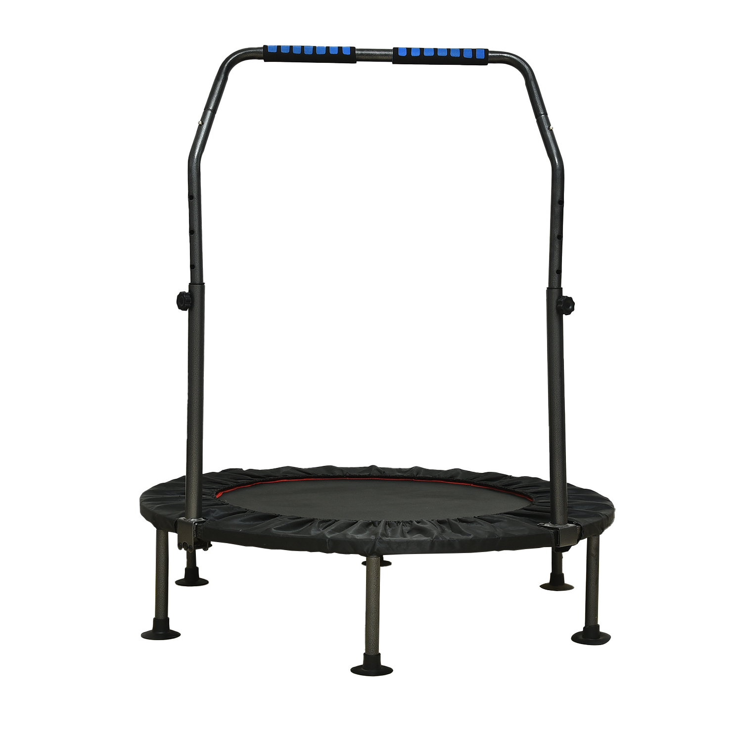 Foldable trampoline frame cover with handle bar Portable safety padding for children and adults