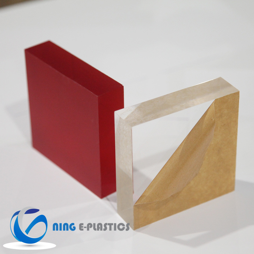 Ning E-Plastics Cast Red Colored Acrylic Glass Sheets Pmma Acrylic Plastic Perspex acrylic sheet