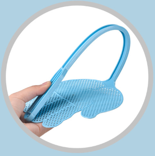 Plastic fly swatter manufacturers customizable  promotional fly swatter with long handle