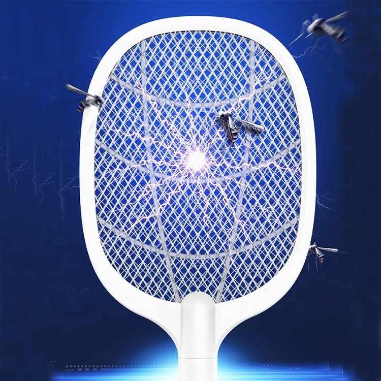 Anti fly mosquito killer swatter bug zapper bat usb battery rechargeable electronic mosquito racket