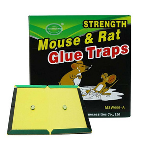 Paperboard mouse glue book trap board rat catcher adhesive rat sticky trap glue for mice pest control