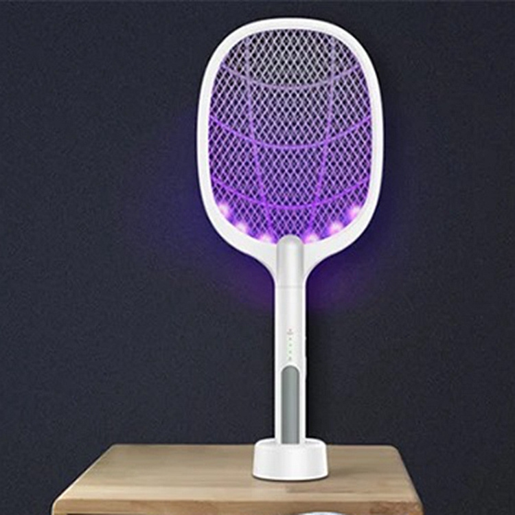 Led light usb electric racket killing fly swatter anti mosquito mosquito swatter lamp