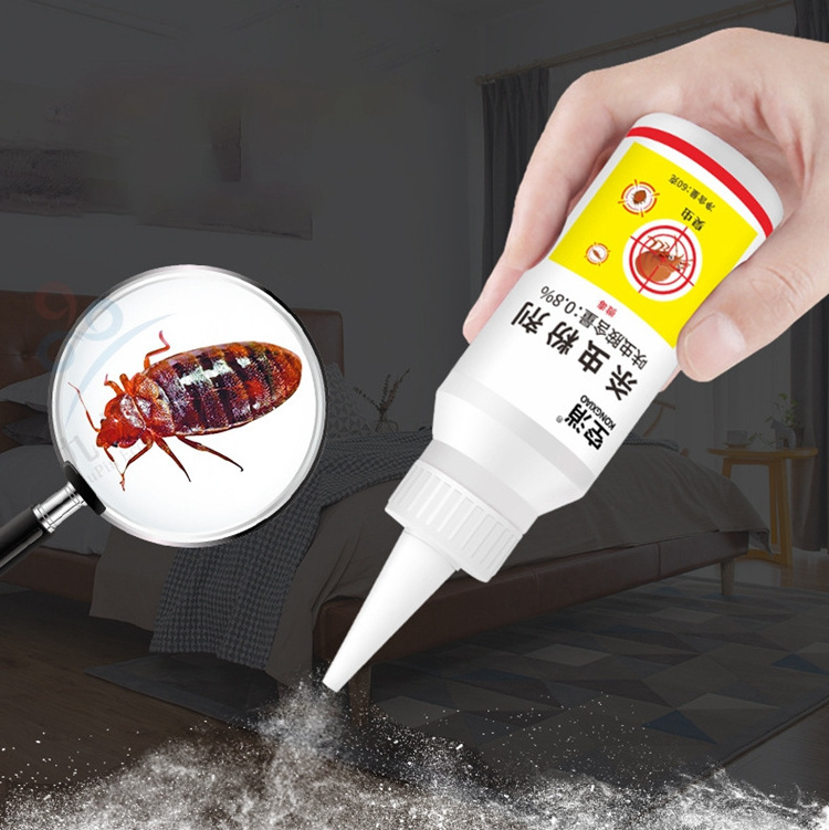 Pest control portable and convenient 60g bed bugs killer powder bedbugs killer products