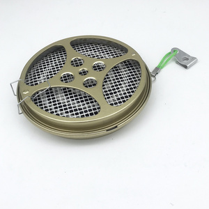 Mosquito coil holder mosquito coil incense burner metal portable mosquito-repellent incense box