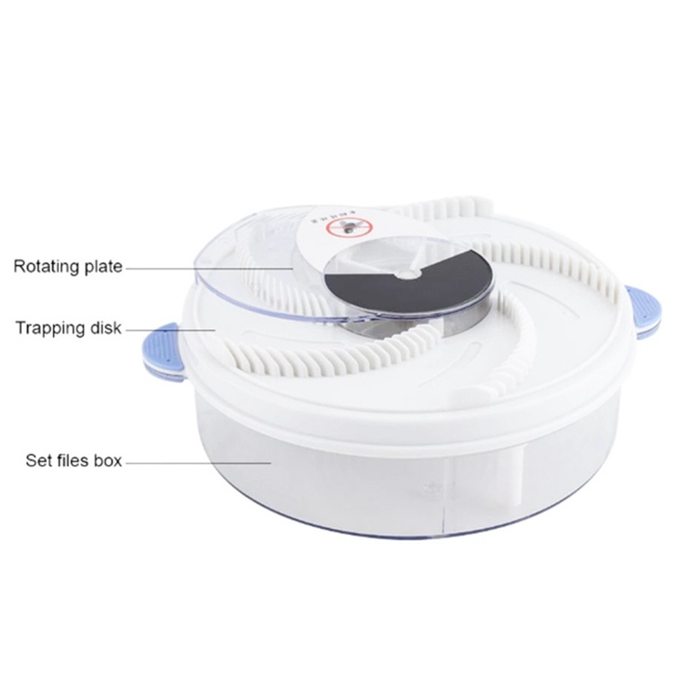 Electric automatic pest control house plastic flies killer fly bait station trap insect housefly trapper