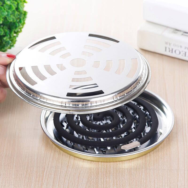 Metal mosquitoes coil holder plate mosquito coil rack mosquito coil tray stainless steel