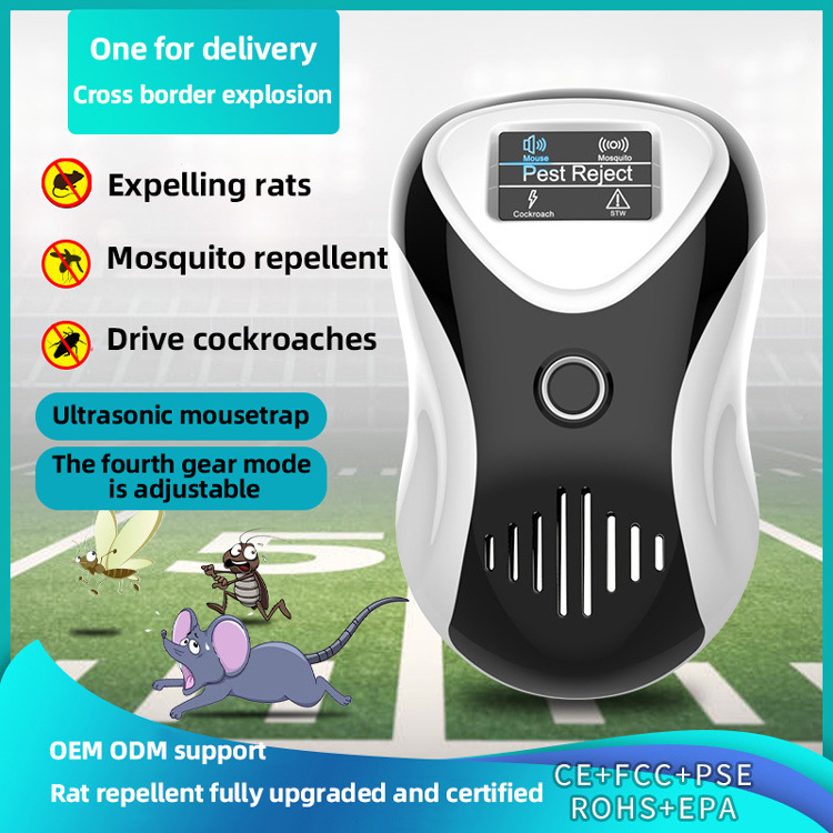 Manufacturer rodent mouse animal repeller anti mosquito electric ultrasonic pest rat repellent machine