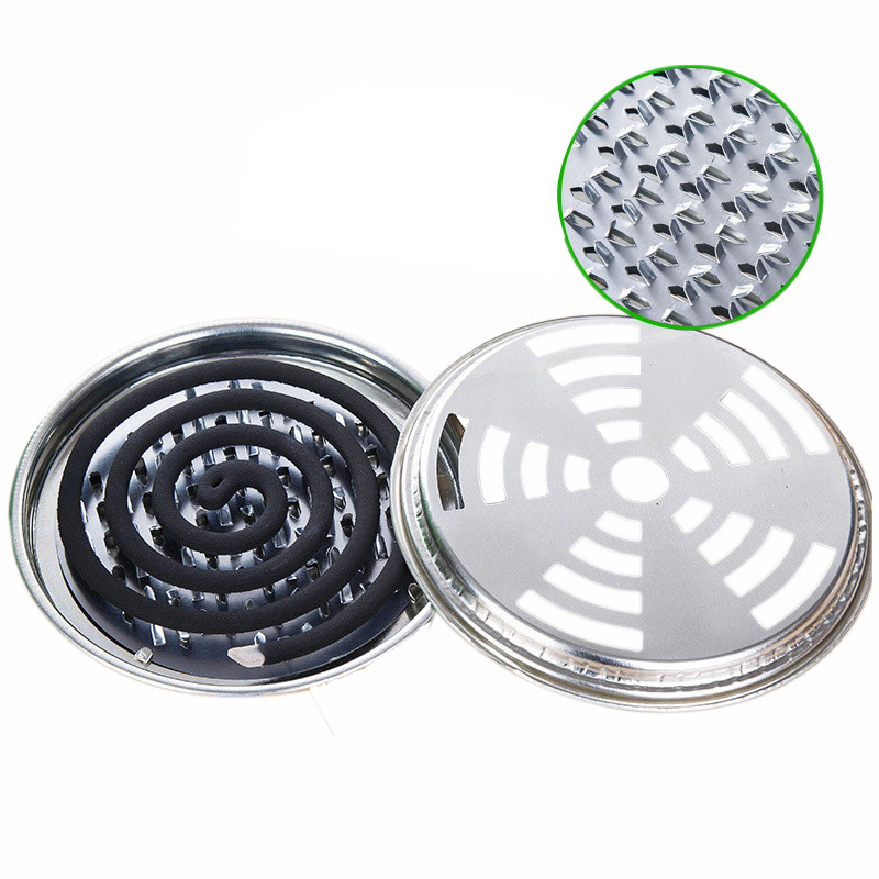 Metal mosquitoes coil holder plate mosquito coil rack mosquito coil tray stainless steel