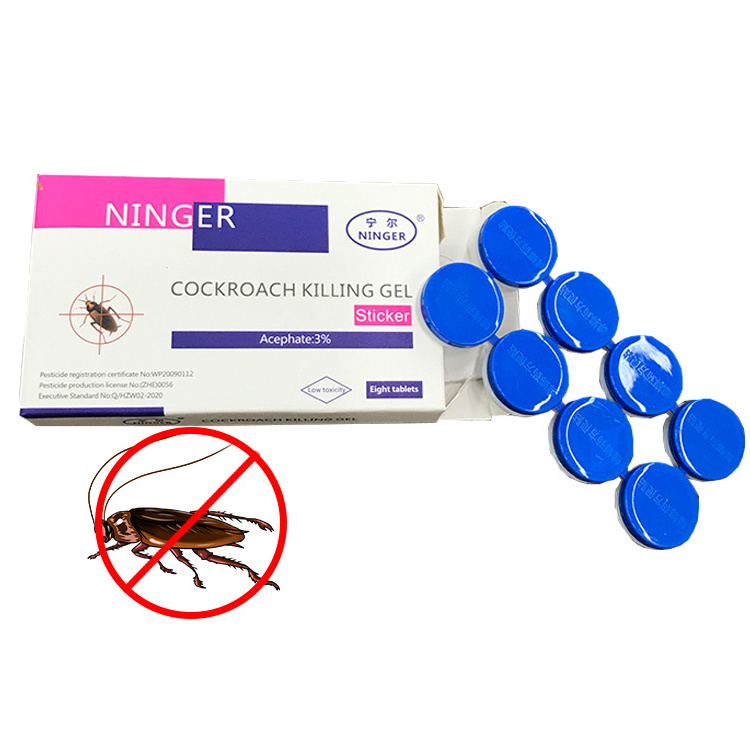 Hot sale eco-friendly cockroach killing bait pest control equipment household indoor gel cockroach bait trap