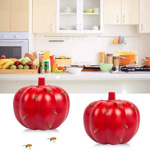 2Pcs/box pumpkin shaped fruit fly catcher indoor smart moths fruit fly trap killer for indoors