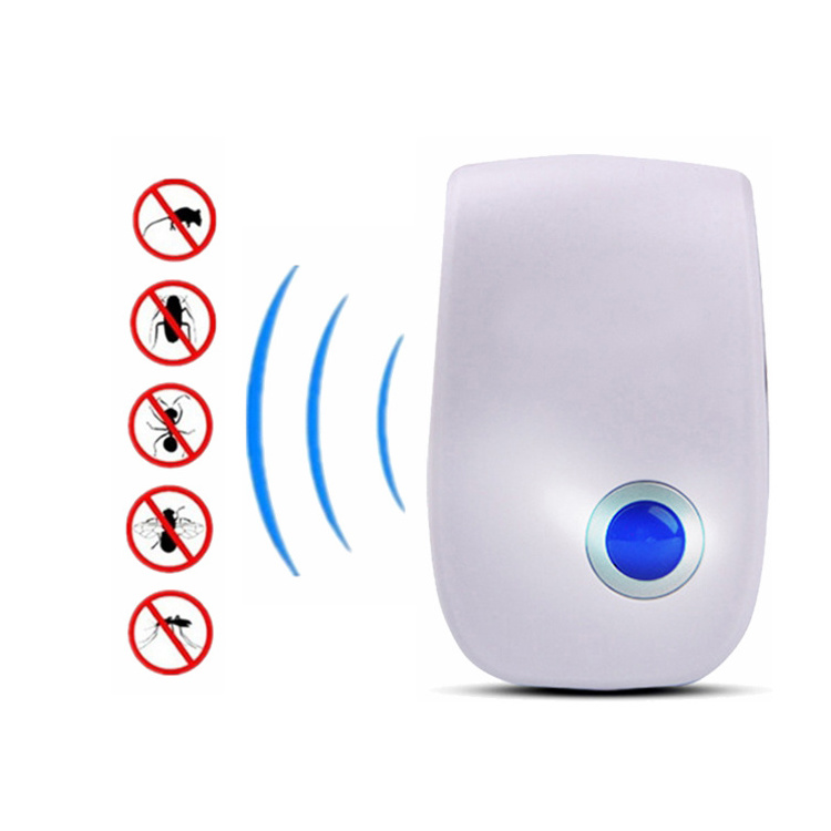 Plug in ultrasonic pest control electric rodent insect repellent for bed bug cockroach fly mouse