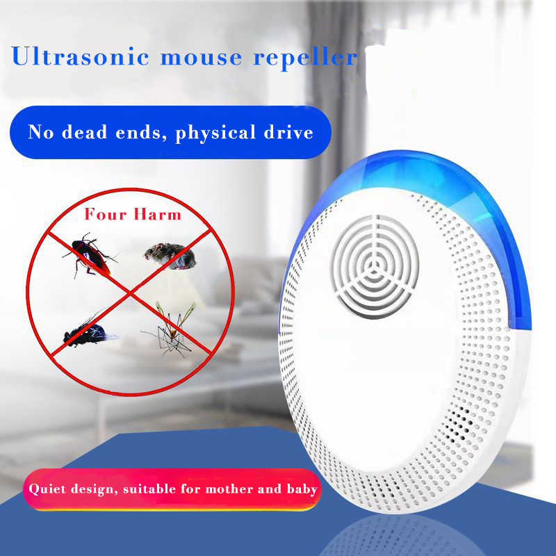 Indoor plug in anti mouse rodent repeller, portable electronic mouse repellent solid