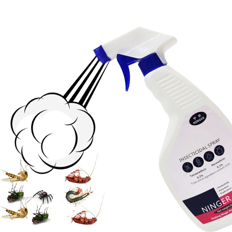 Wholesale cockroach killer spray 500ml insecticide against cockroaches and flies