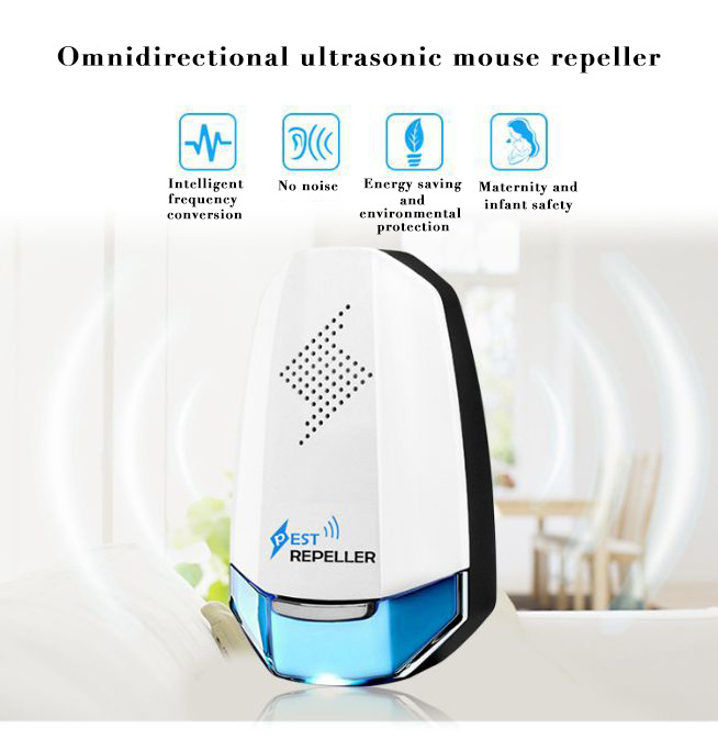 Ultrasonic fly repellent plug in mosquito killer smart pest control electronic insect killer