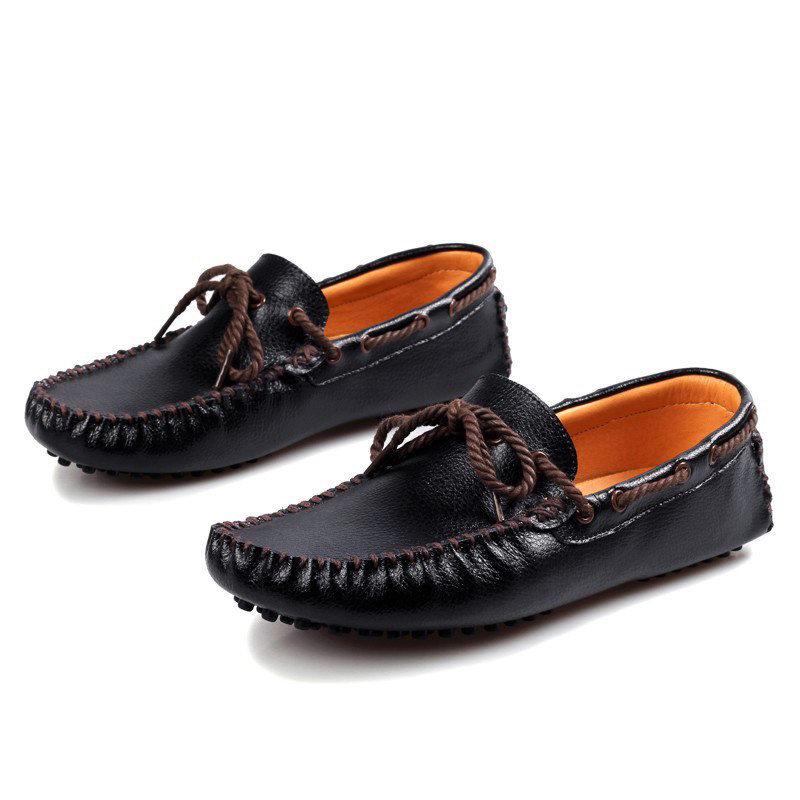 Classical Style Fashion Slip-on Driving Shoes Genuine Leather Moccasin Loafer Driving Shoes for Men