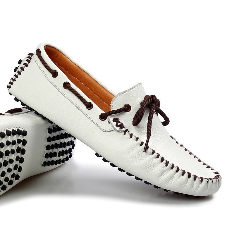 Classical Style Fashion Slip-on Driving Shoes Genuine Leather Moccasin Loafer Driving Shoes for Men