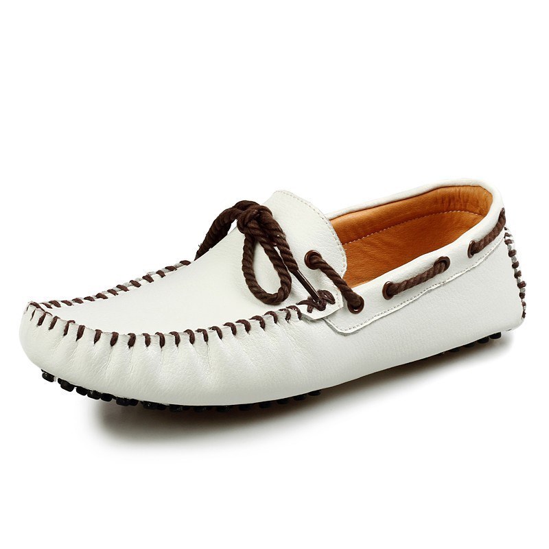 Classical Style Fashion Slip-on Driving Shoes Genuine Leather Moccasin Loafer Driving Shoes for Men