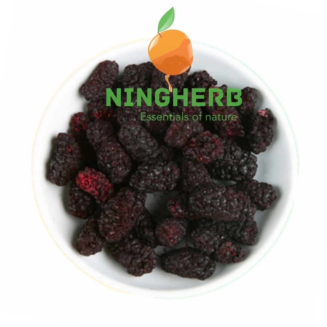 FD Mulberries Dessert Deco Freeze Dried Black Mulberry Dried Mulberry