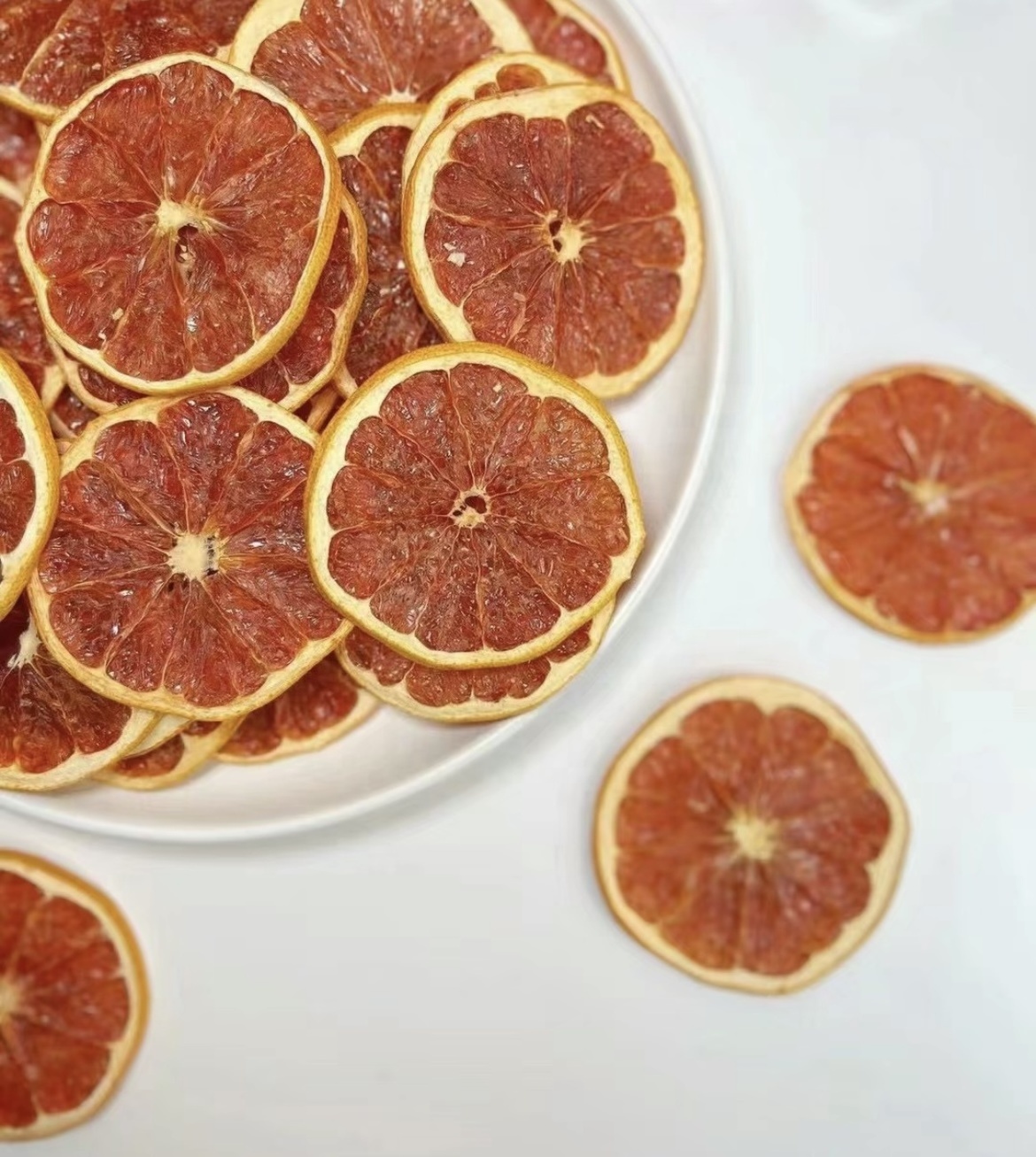 Wholesale FD Grapefruit  Freeze Dried Fruit Slices Bulk Dry Grapefruit Slices