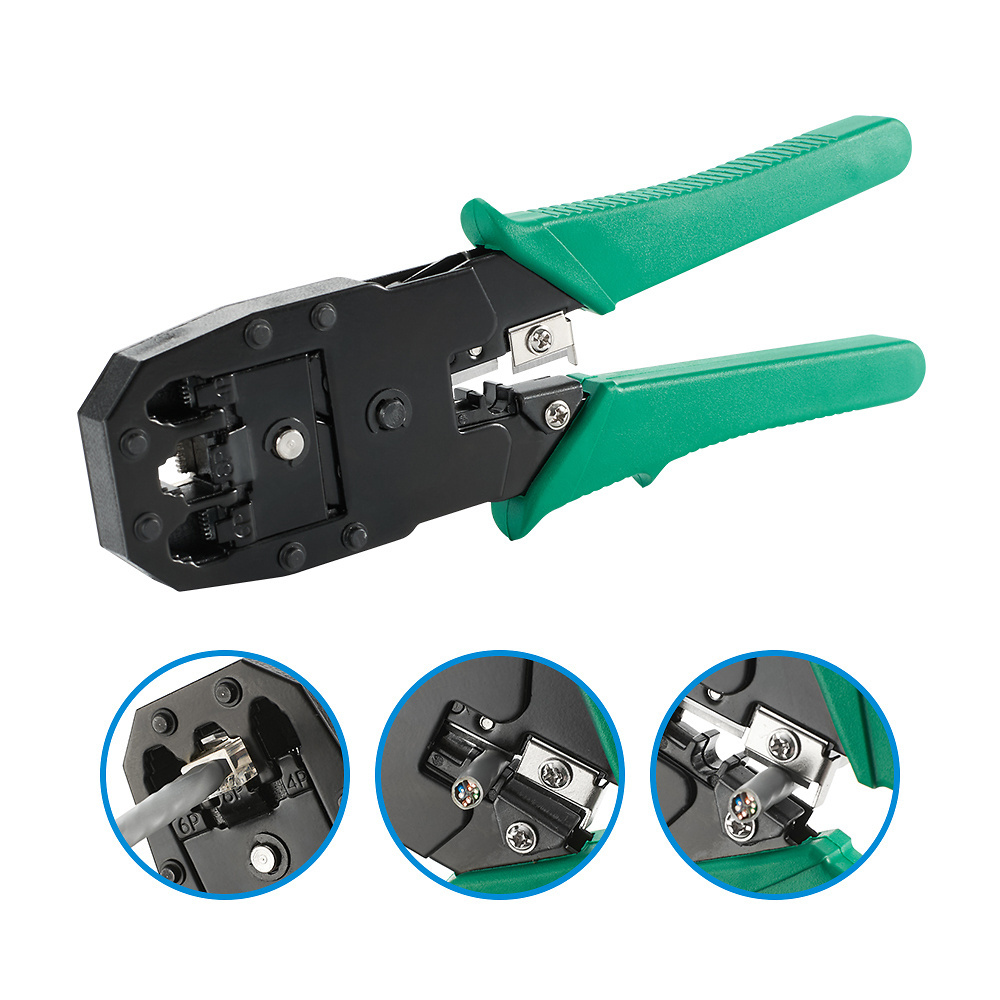 Hand Tools Kits Wholesale Customized RJ45/12/11 2Pcs Screwdriver Crimping Set Network Tool Kit