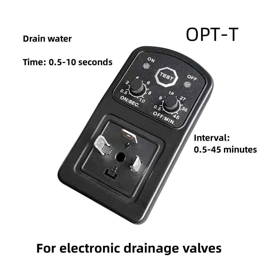 Solenoid Valve Electronic Digital Cyclic Timer For Air Compressor Auto Drain Valve Water Solenoid Valve Time Control