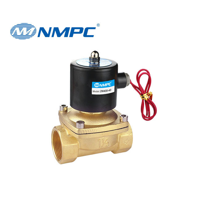 2W Series  Normally Open Closed Type  220V 24V 12v 2W025-06 2W025-08, 2W040-10 Direct Acting Electric Brass Water Solenoid Valve