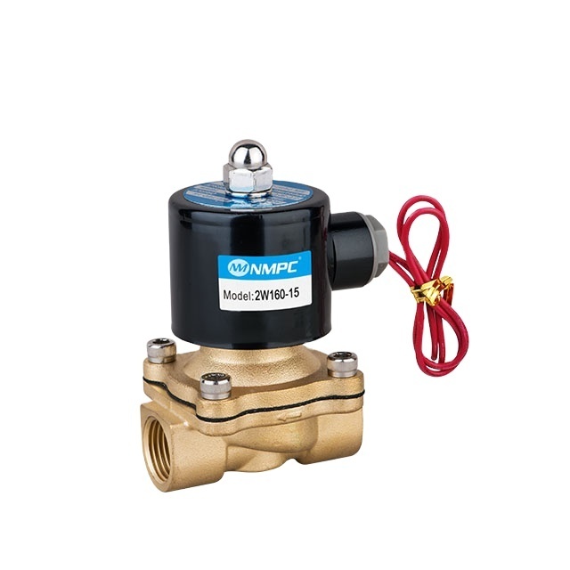 2W Series  Normally Open Closed Type  220V 24V 12v 2W025-06 2W025-08, 2W040-10 Direct Acting Electric Brass Water Solenoid Valve