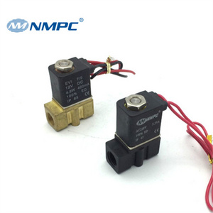 Low Cost 2P Series Two Position Two Way Mini Plastic Airtac Solenoid Valve 2P025-08 1/4' 12v