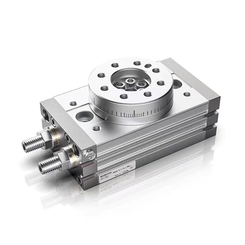 High Quality SMC Type 90 180 Degree Swing Solid Actuator MSQB-10R Rotary Table Cylinder with Internal Shock Absorber