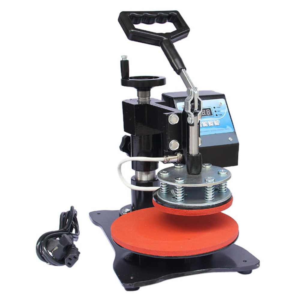 Yiwu Factory Plate Sublimation Transfer Heat Press Machine Digital Swing Away Heat Press Machine for 8 Inch Plate 11cm Diameter