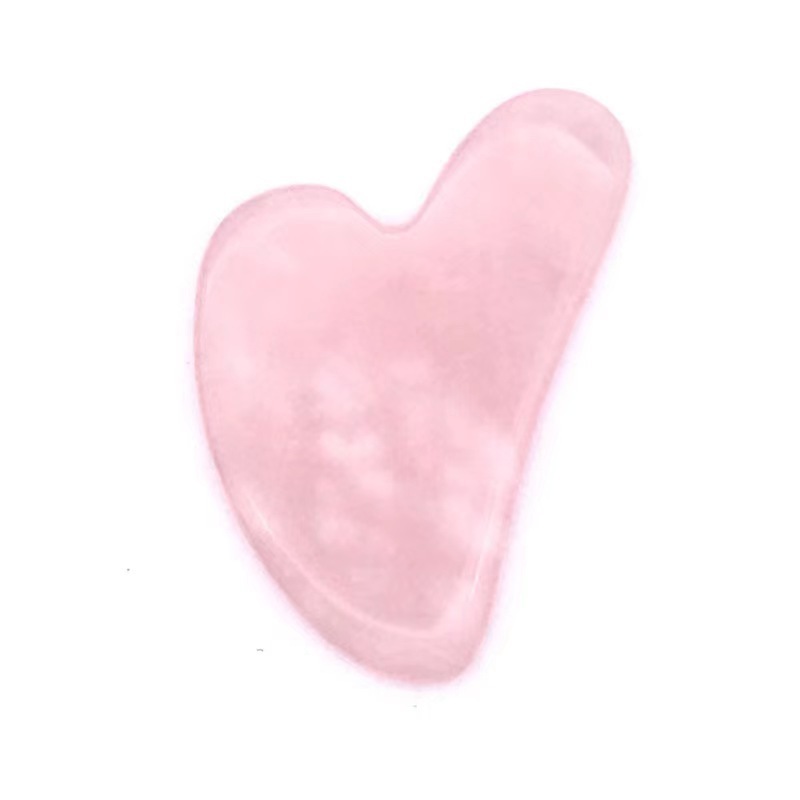 Wholesale Best Rose Quartz Real Jade Guasha private label Gua Sha