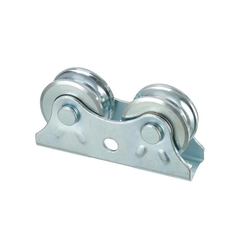 heavy duty double bearings two-wheels sliding gate sliding gate roller wheel metal accessories