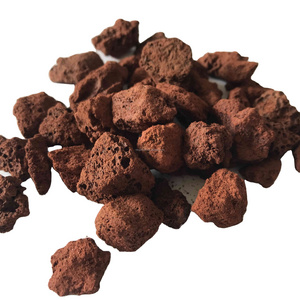 Soil potting mix Lava stone Red Volcanic rock for soil amendment in your garden