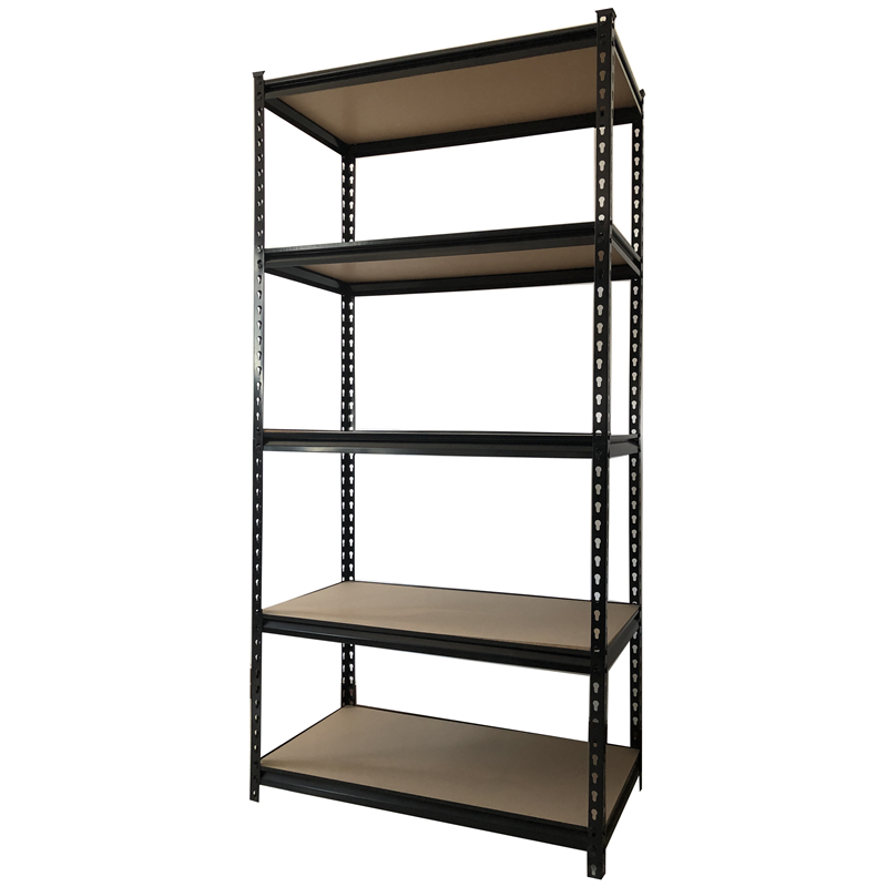 5 Tiers Metal Boltless Storage Racking Shelving Shelves Unit Stacking Racks for Industrial Warehouse Garage