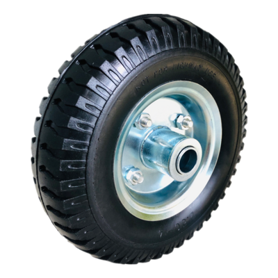 Manufacturer Hot Sale 8 Inch 2.50-4 200 mm Pu Foam Solid Polyurethane Tyre Wheels For Hand Trolley Cart