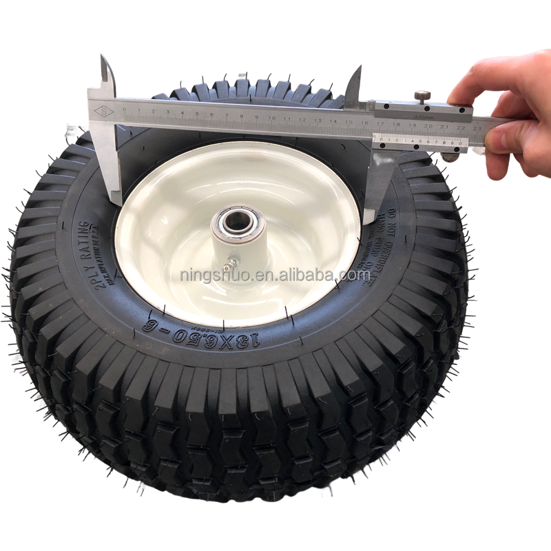 13x5.00-6 16x6.50-8 13x6.50-6 wheelbarrow replacement tires inflatable air rubber pneumatic Tire Driven Wheels For Golf Caddy