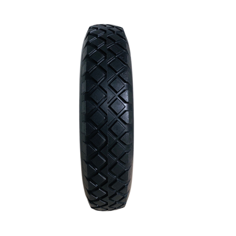 solid PU foamed wheels inflation free 4.80/4.00-8 wheel tyre polyurethane tire wheelbarrow high quality 5/8 Axle For  Cart Wagon