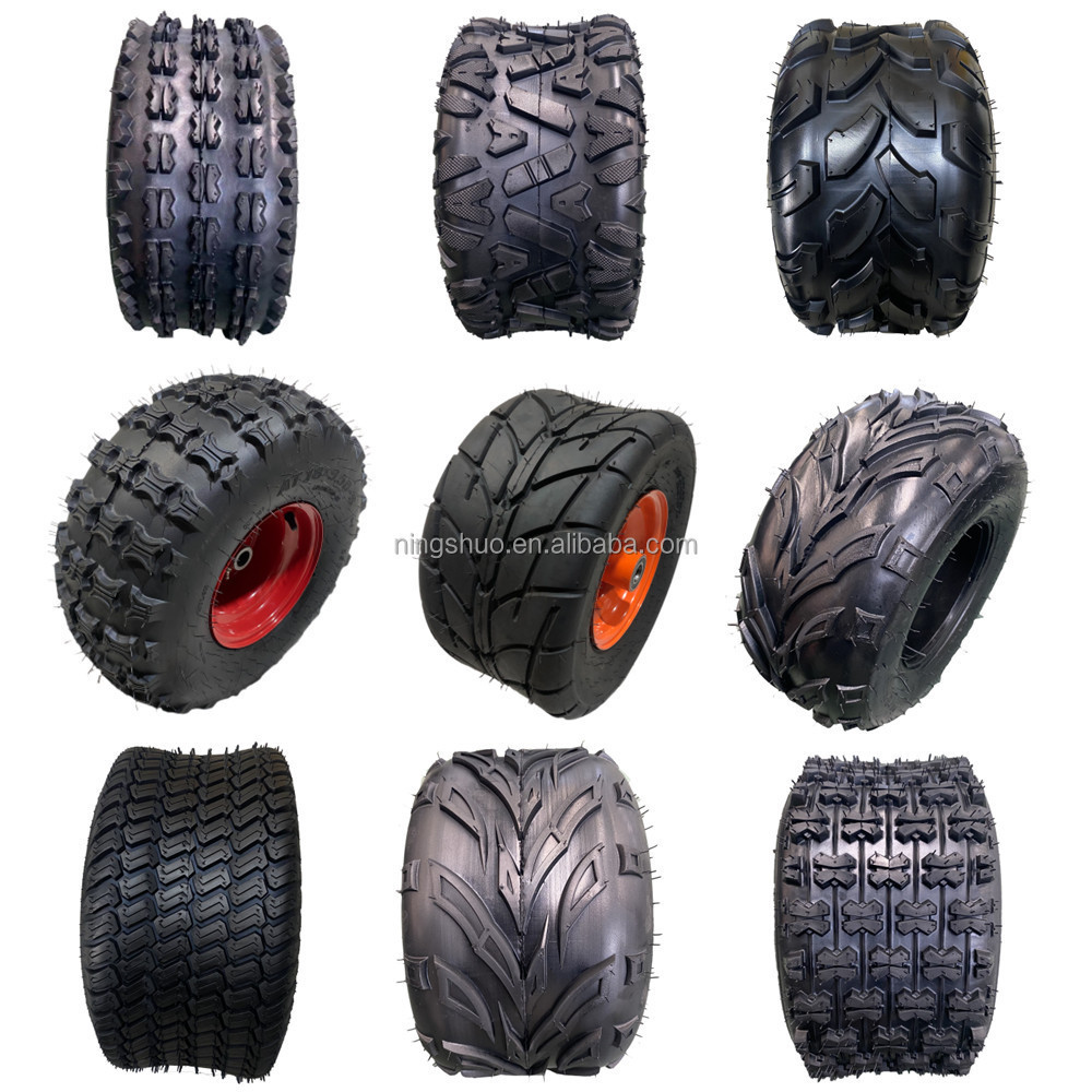 NSATV3004A18 inch butterfly pattern GO KART ATV UTV Off-Road QUAD Buggy Mower 18X9.50-8 25x10-12 trailers Wheel Tyre Tires