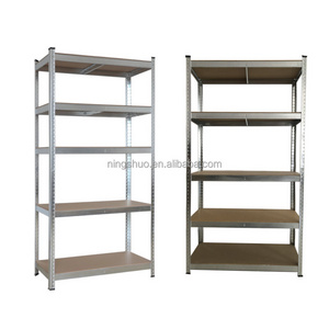 Heavy duty industrial warehouse 5 layers rivet racking shelf units stands and racks corner garage storages shelving rack