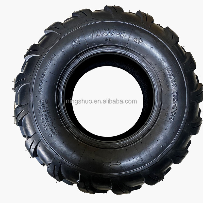 NSATV3021A off road tire Wheel GO KART KARTING ATV UTV Buggy Vacuum Tubeless Tires 19x7.00-8