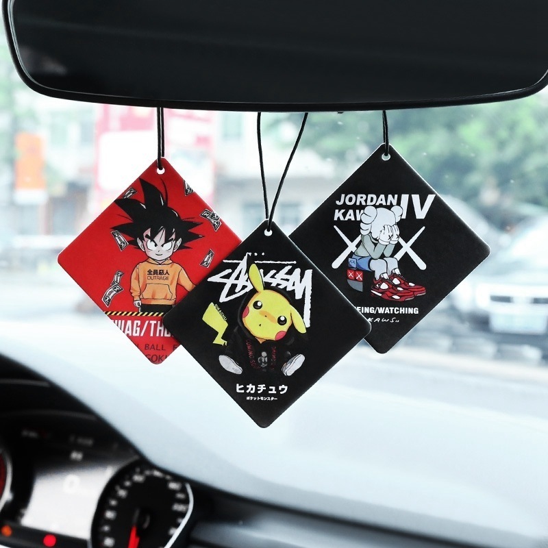 Diffuser car air freshener paper card hanging  sneaker little trees custom car air freshener