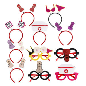 New Arrival Sexy Penis Headband Women Hen Bachelorette Party Accessories Bachelorette Party Games Headband And Glasses Supplies