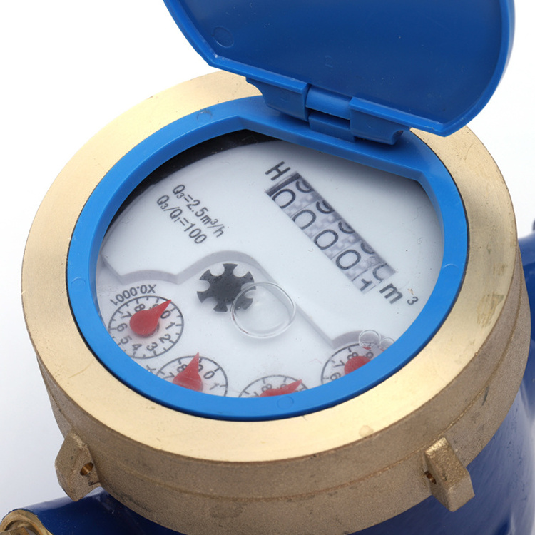 15mm R100 multi jet wet semi-dry water meter