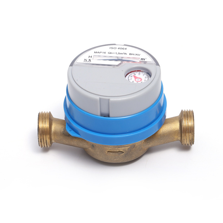 Single jet dry cheap cold water meter