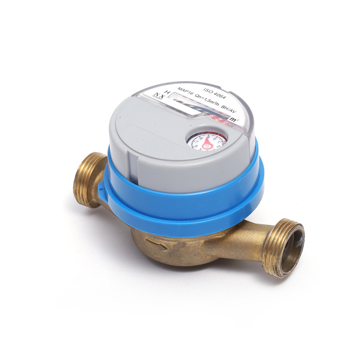 Single jet dry cheap cold water meter