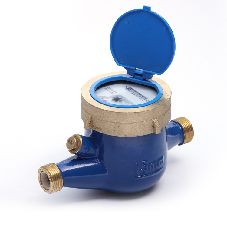 15mm R100 multi jet wet semi-dry water meter