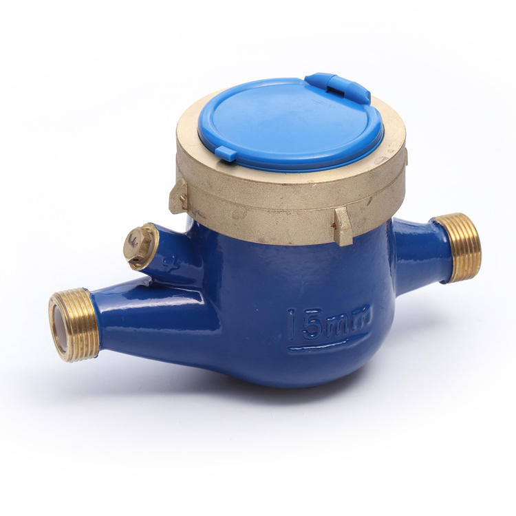 15mm R100 multi jet wet semi-dry water meter