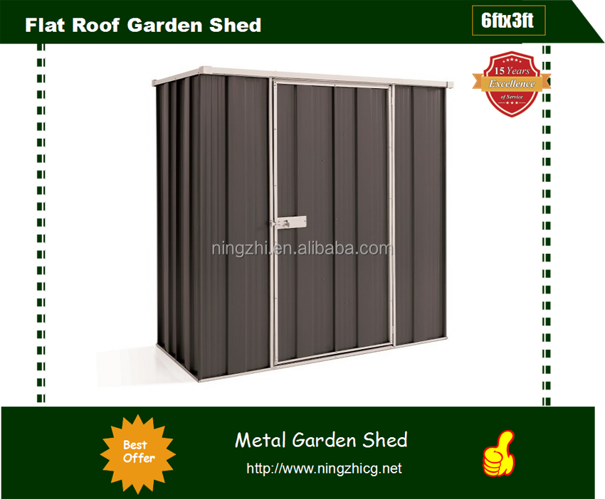 garden storage shed/flat roof garden shed/used storage sheds sale