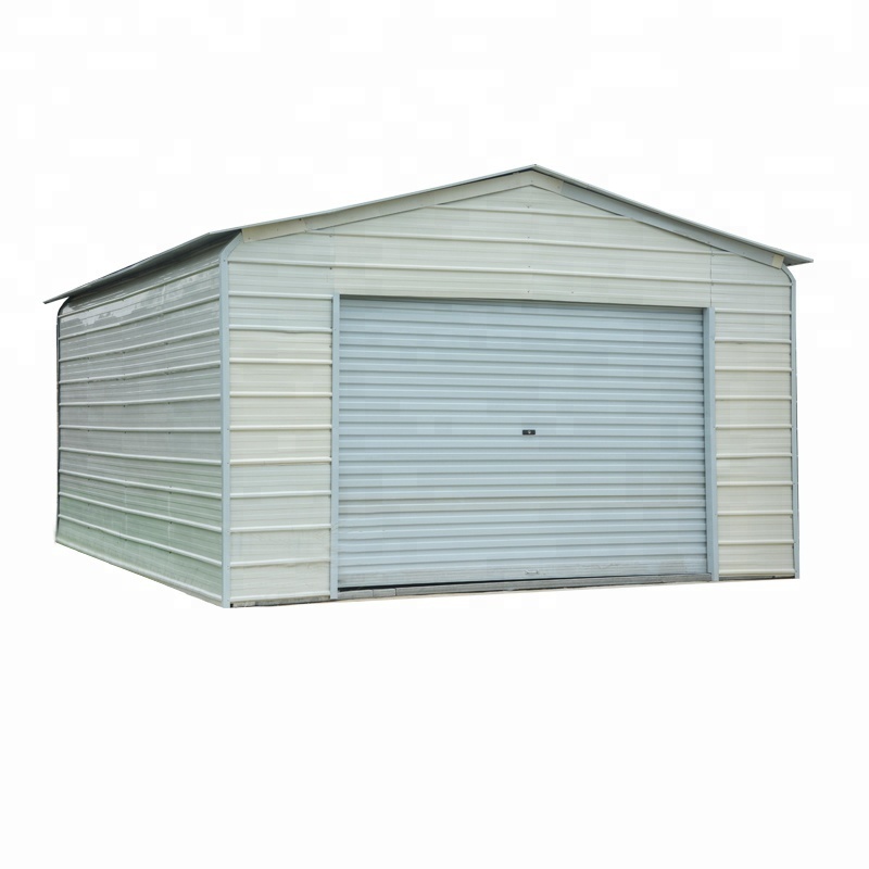 wholesale EPS sandwich panel garage & Prefab garage with eps sandwich wall,eps sandwich door ,can keep warm