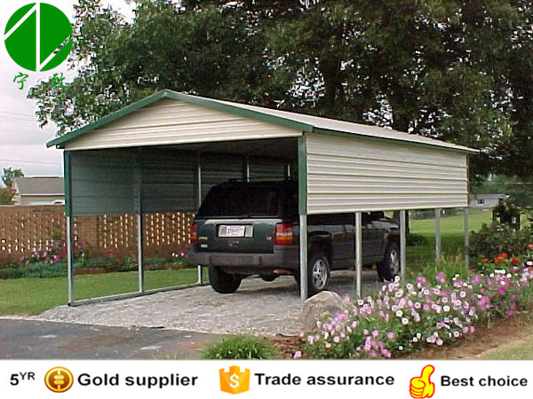 Used Steel carport for sale and aluminum carport roofing material